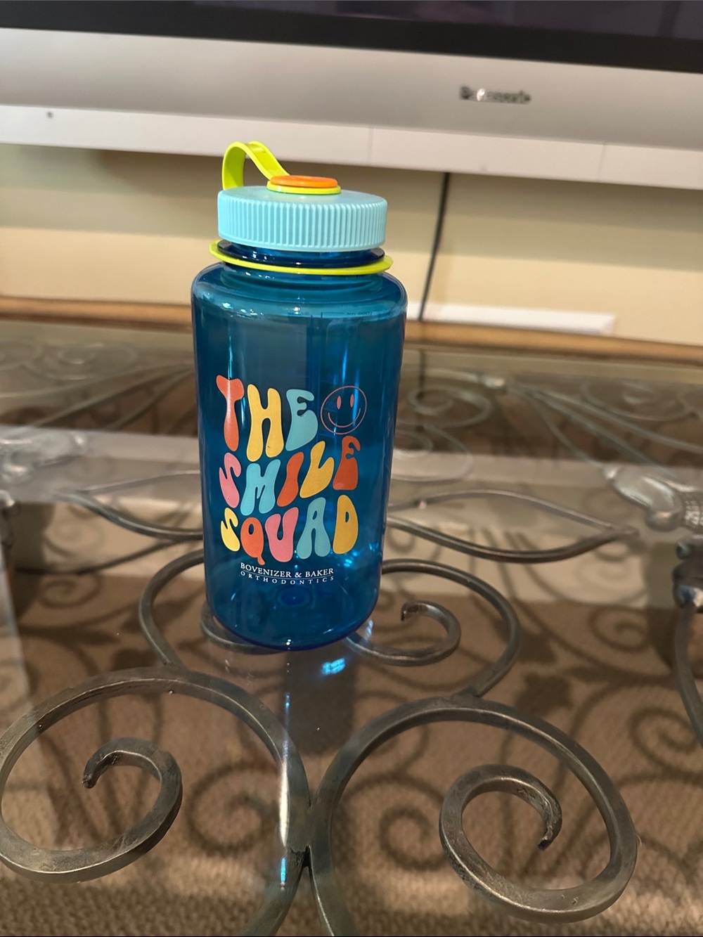 The smile squad Nalgene bottle